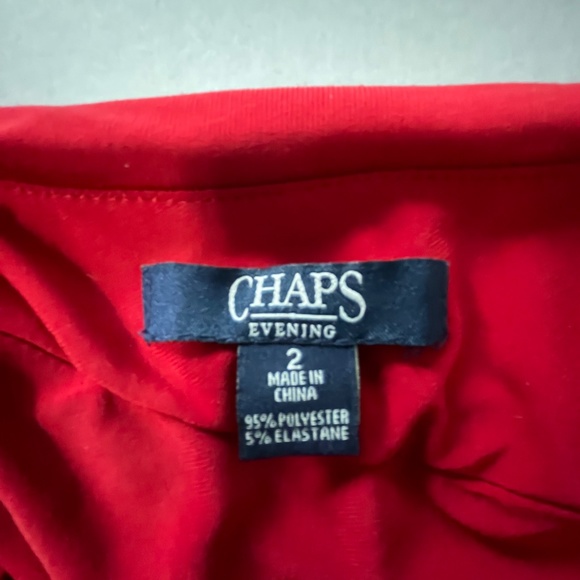 CHAPS ladies floor length, off shoulder dress - Picture 5 of 9